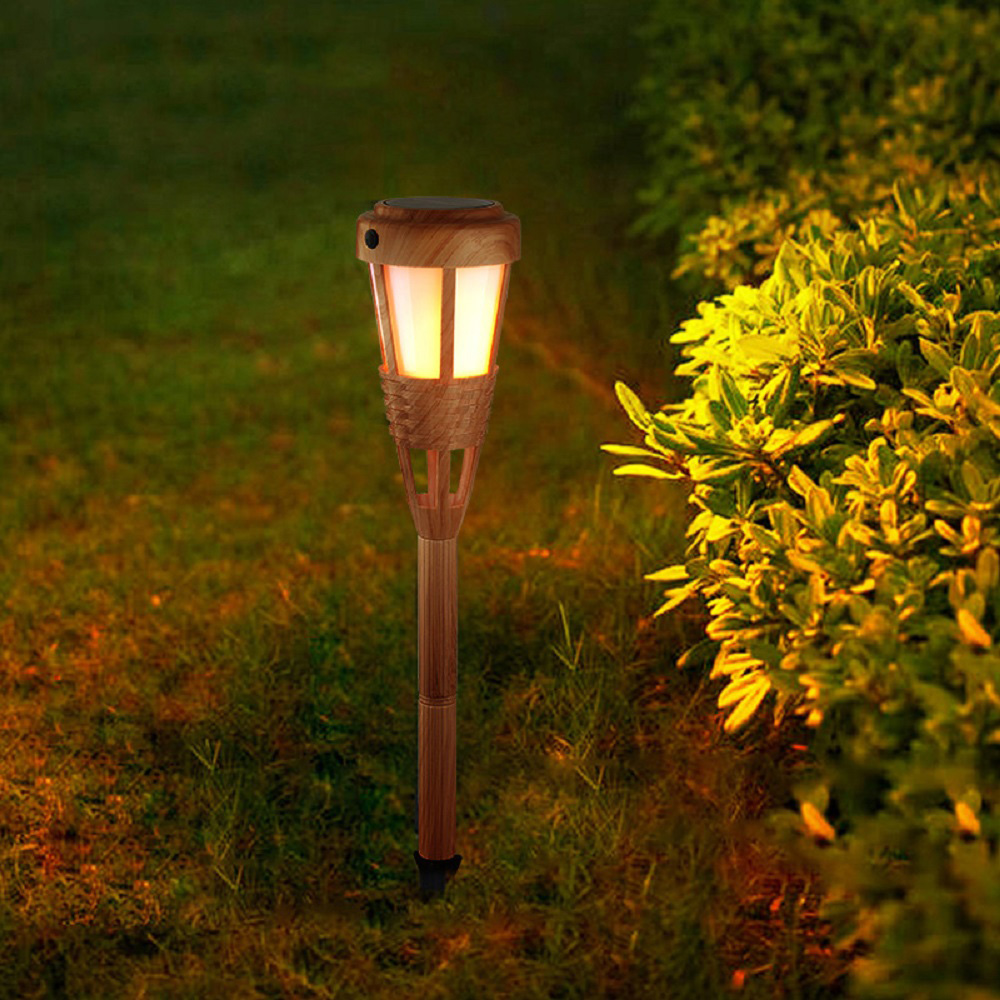Waterdigte Stake Torch Light Garden Patio Pathway Balcony Lawn Outdoor Solar Lamp Stick (ESG17324)