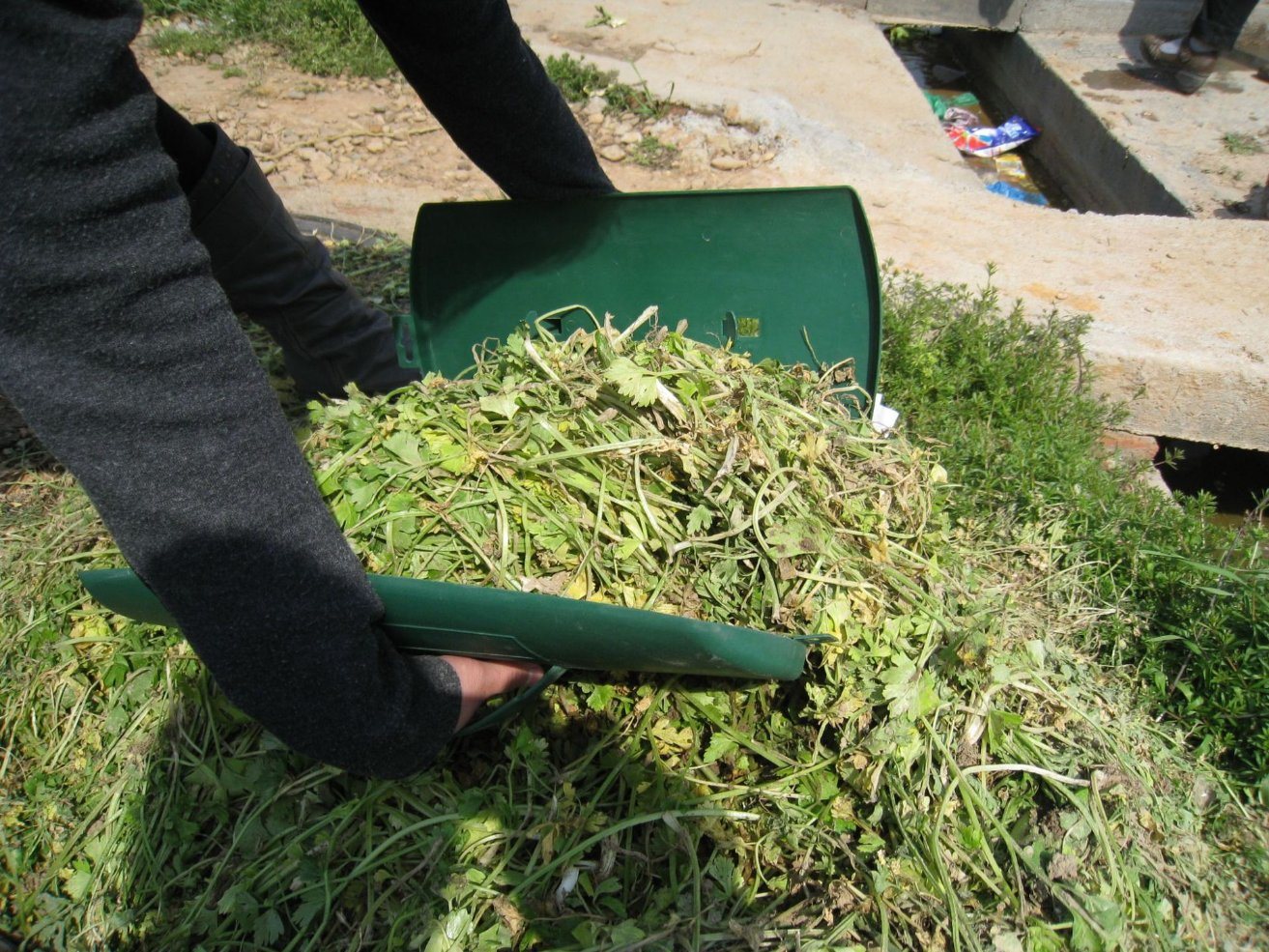 Tuinblaar Scooper Lawn Leaf Waste Grass Yard Collector Cleaning Tool (ESG18414)