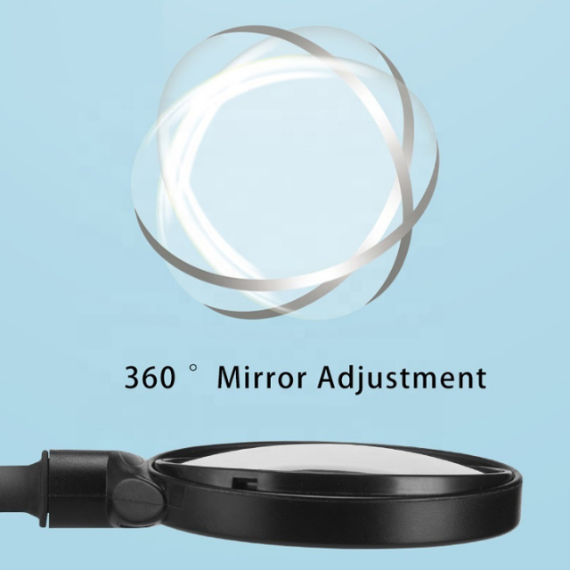 Fietsfietsspieël 360 grade Verstelbare HD Akriel Minuut Oppervlak Elektriese Moto Brommer Truspieël Fiets (ESG13235)
