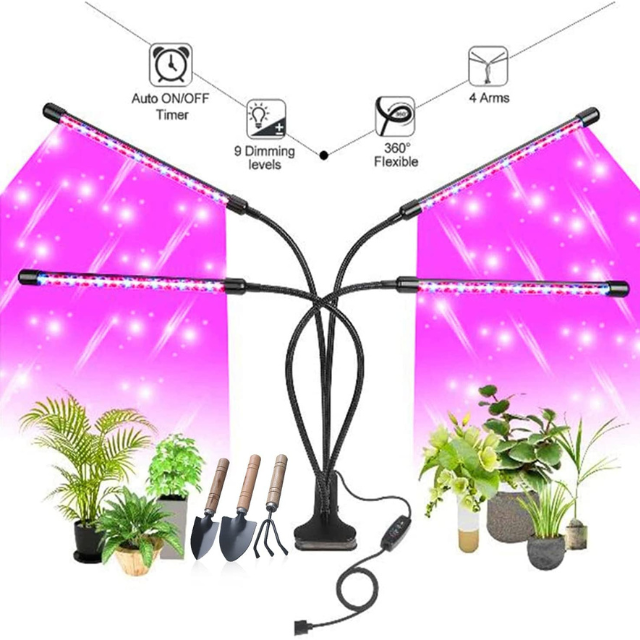 LED Timer Plant Grow Light (ESG18086)