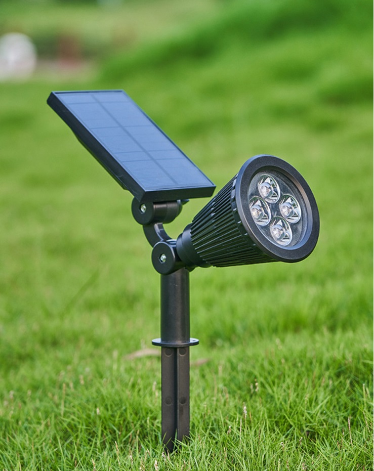 Waterdigte sonkrag LED muurligligte kollig vir tuin -oprit -paadjie (ESG10093)