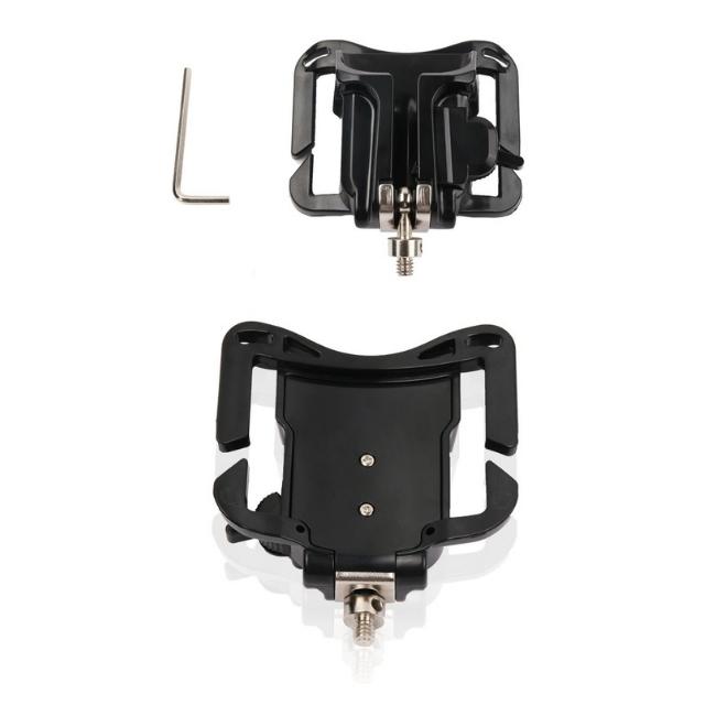 Strap Buckle Plastic Holster Waist Belt -knoppie (ESG10210)