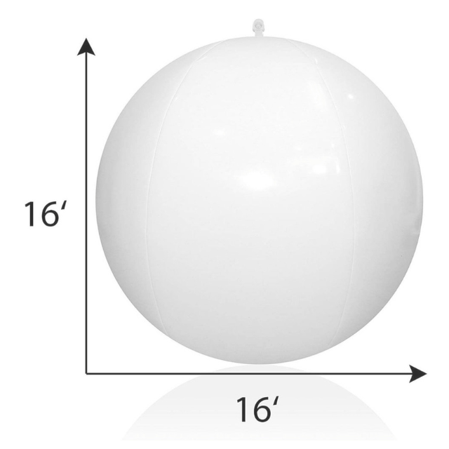 Strandbal kleurvolle opblaasbare LED verlig (ESG20558)
